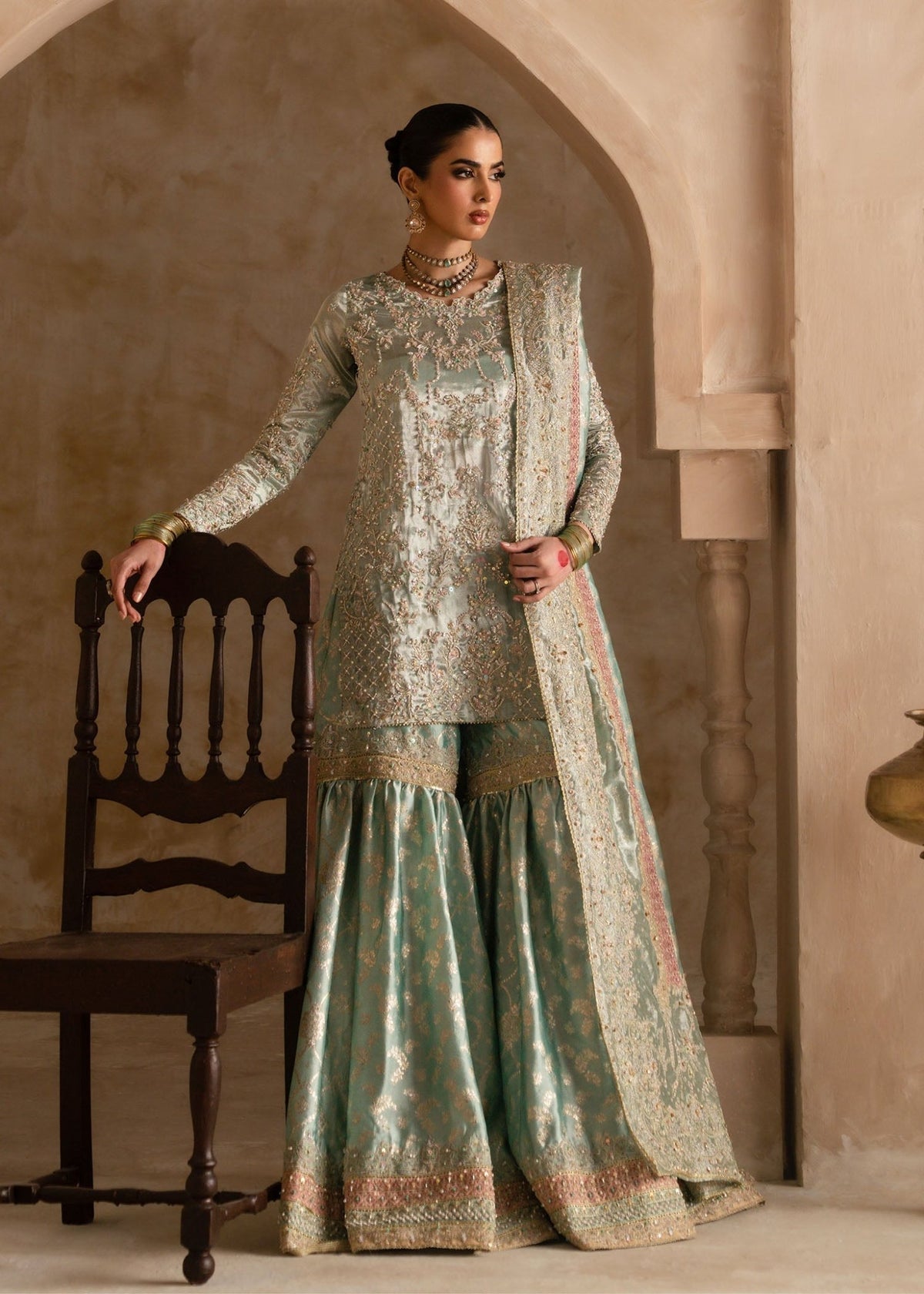 Kanwal Malik | Shehnai Luxury Pret 26 | Gulrukh, image 5