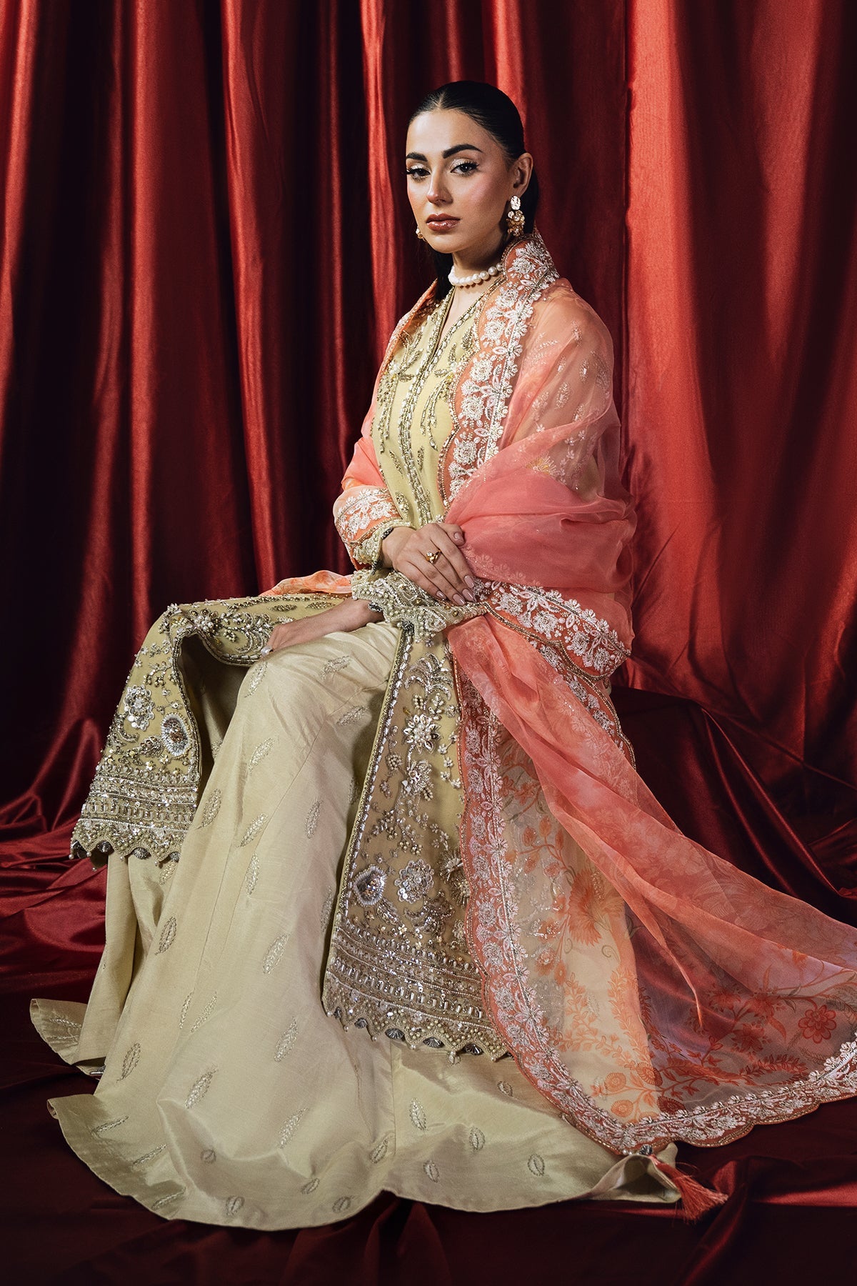 Mina Kashif | Kahani Formals | Rubab -  Mina Kashif Ladies Clothes - Original Designer Dress - House of Maryam