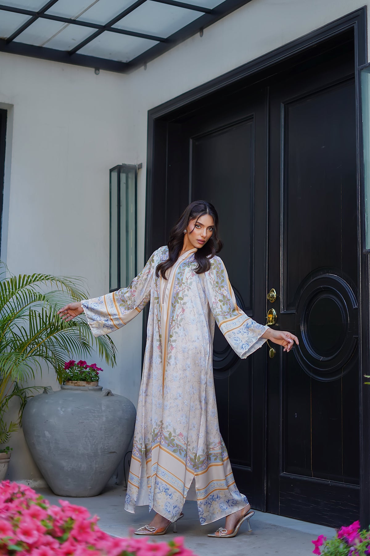 Erum Khan | Nue Pret | Sand Dune -  Erum Khan Ladies Clothes - Original Designer Dress - House of Maryam