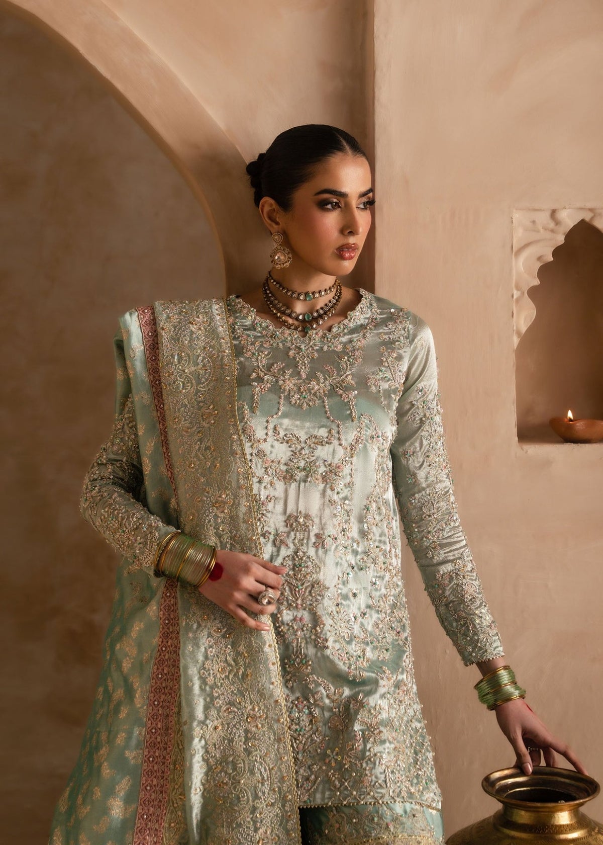 Kanwal Malik | Shehnai Luxury Pret 26 | Gulrukh, image 4