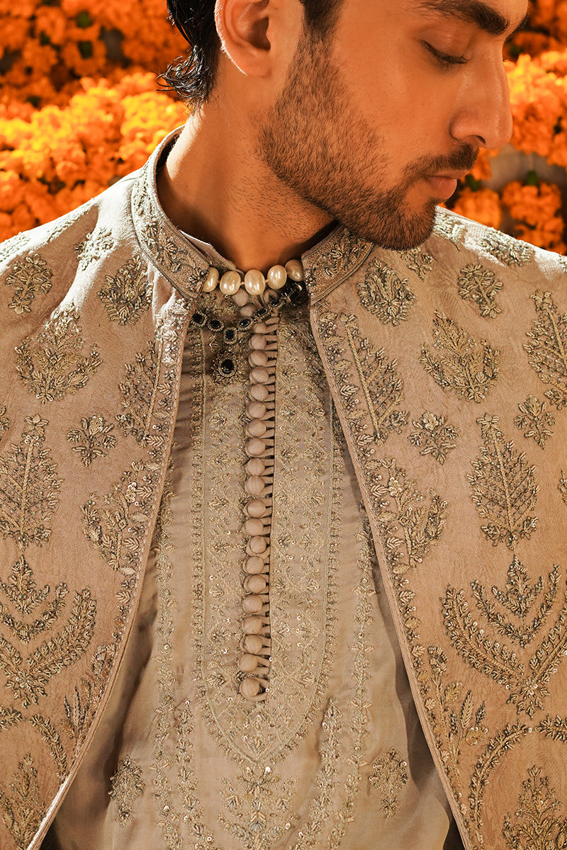 Republic By Omar Farooq | Luxury Rtw | "Sufian" Kurta Pajama -  Republic by Omar Farooq Luxury RTW - Original Designer Dress - House of Maryam