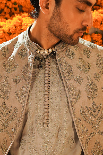 Republic By Omar Farooq | Luxury Rtw | "Sufian" Kurta Pajama -  Republic by Omar Farooq Luxury RTW - Original Designer Dress - House of Maryam