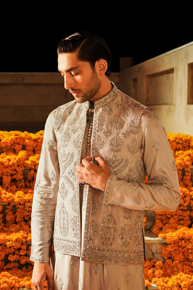 Republic By Omar Farooq | Luxury Rtw | "Sufian" Kurta Pajama -  Republic by Omar Farooq Luxury RTW - Original Designer Dress - House of Maryam