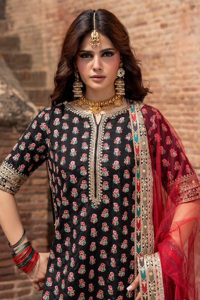 Charizma | Festive Pret | 3-PC Embroidered Raw Silk CMA-6-355