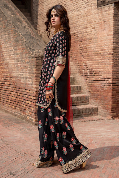 Charizma | Festive Pret | 3-PC Embroidered Raw Silk CMA-6-355
