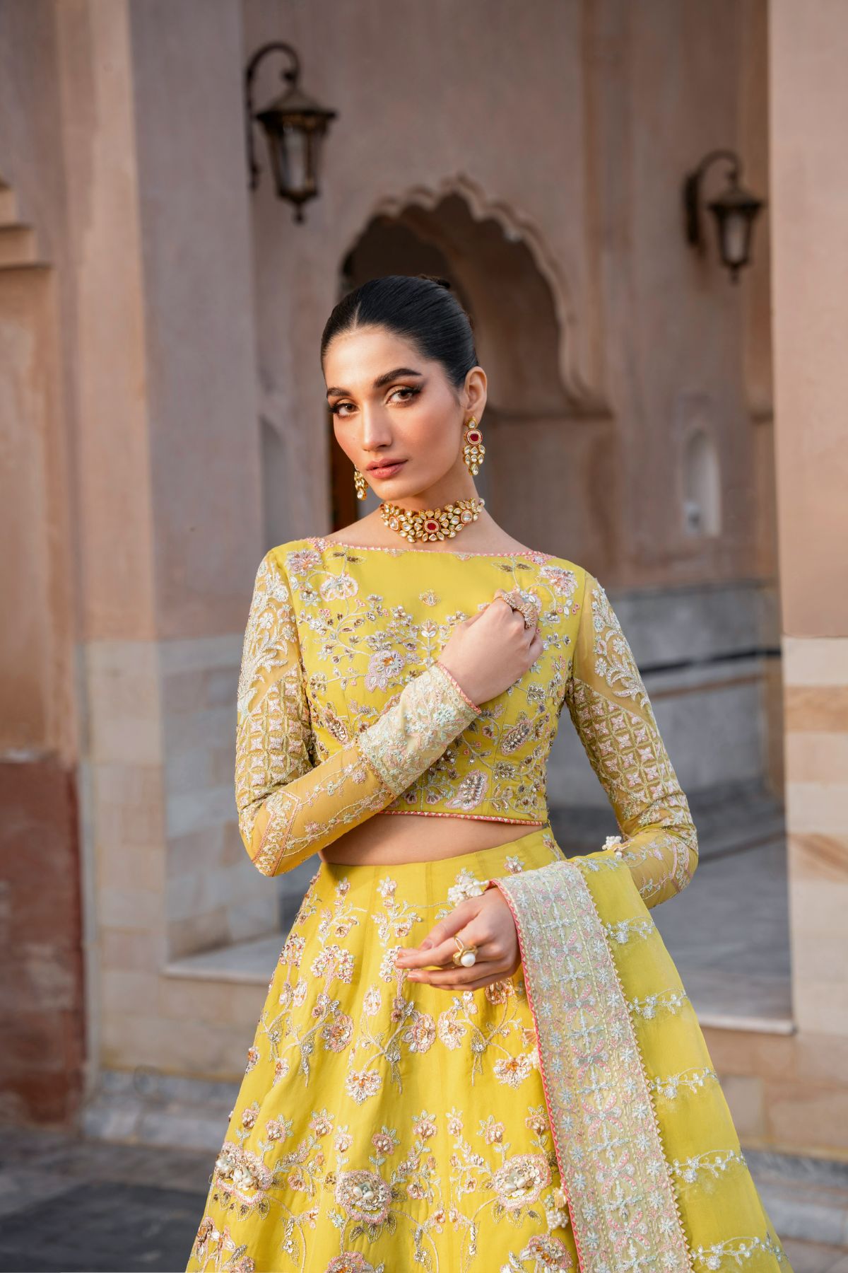 Inara | Aurelia Wedding Collection | Lumique by Designer InaraClothing - House of Maryam - Pakistani Designer Ethnic Wear in {{ shop.shopifyCountryName }}