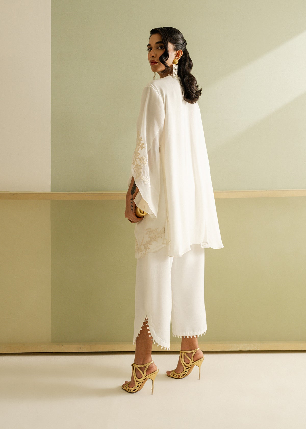 Mahgul | Ayanas Garden | Garden Ivoir -  Mahgul Ladies Clothes - Original Designer Dress - House of Maryam