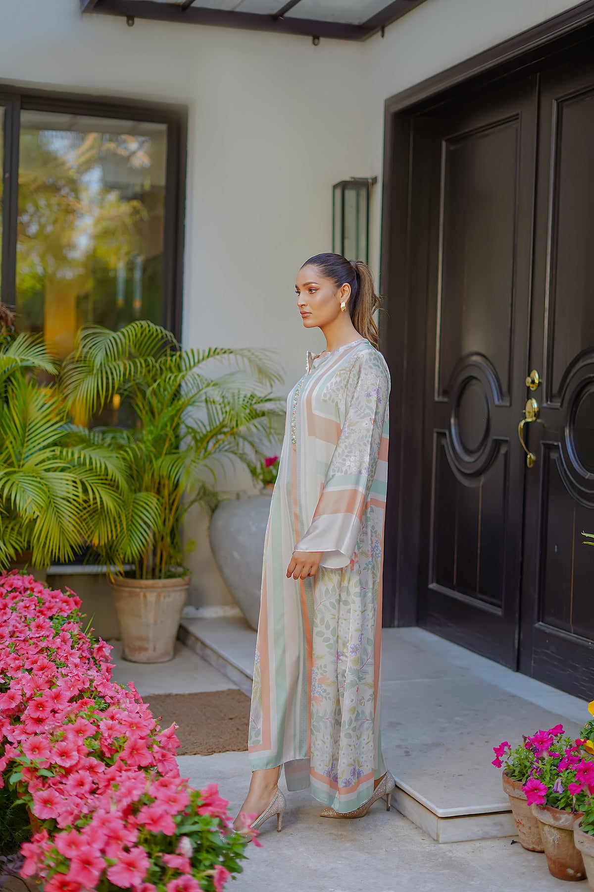 Erum Khan | Nue Pret | Whisper Blush -  Erum Khan Ladies Clothes - Original Designer Dress - House of Maryam