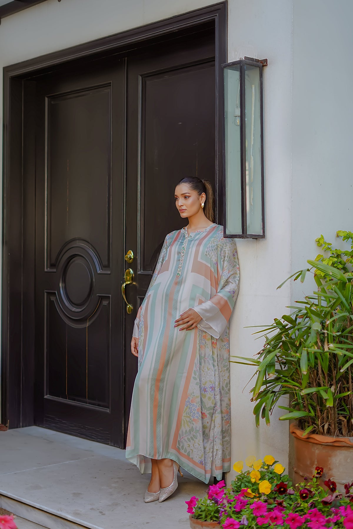 Erum Khan | Nue 25 | Whisper Blush -  Erum Khan Ladies Clothes - Original Designer Dress - House of Maryam