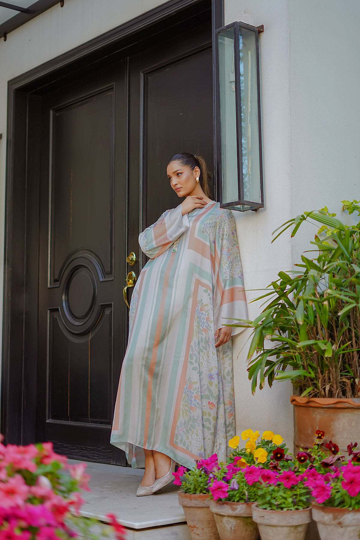 Erum Khan | Nue 25 | Whisper Blush -  Erum Khan Ladies Clothes - Original Designer Dress - House of Maryam