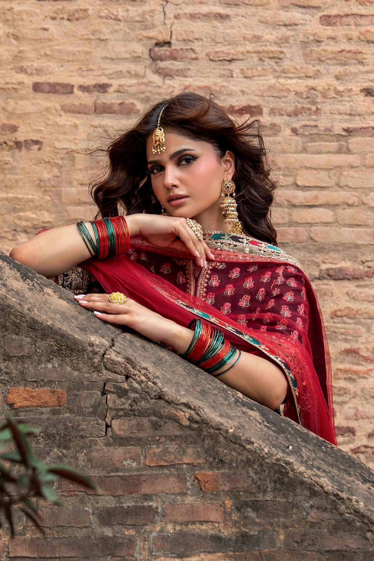 Charizma | Festive Pret | 3-PC Embroidered Raw Silk CMA-6-355, image 4