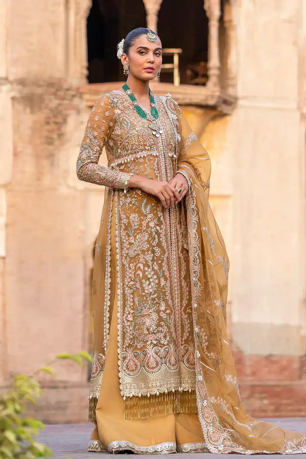 Afrozeh | Dastangoi Wedding Formals | Shafaq -  Afrozeh Bridal - Original Designer Dress - House of Maryam