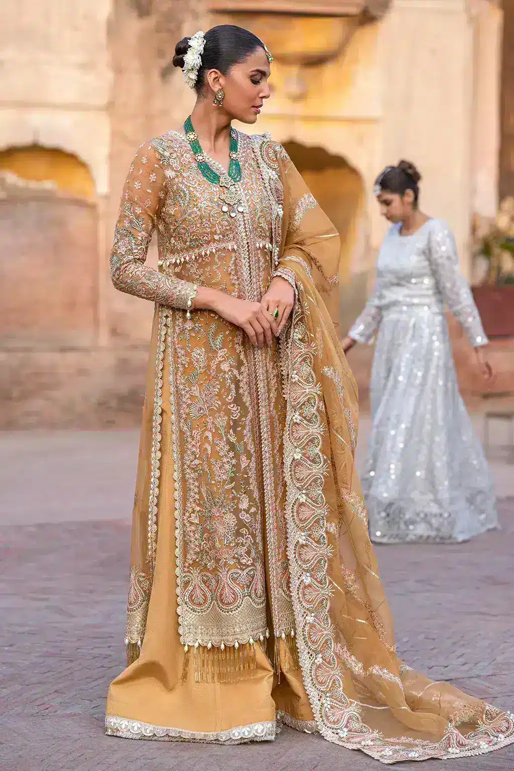 Afrozeh | Dastangoi Wedding Formals | Shafaq -  Afrozeh Bridal - Original Designer Dress - House of Maryam