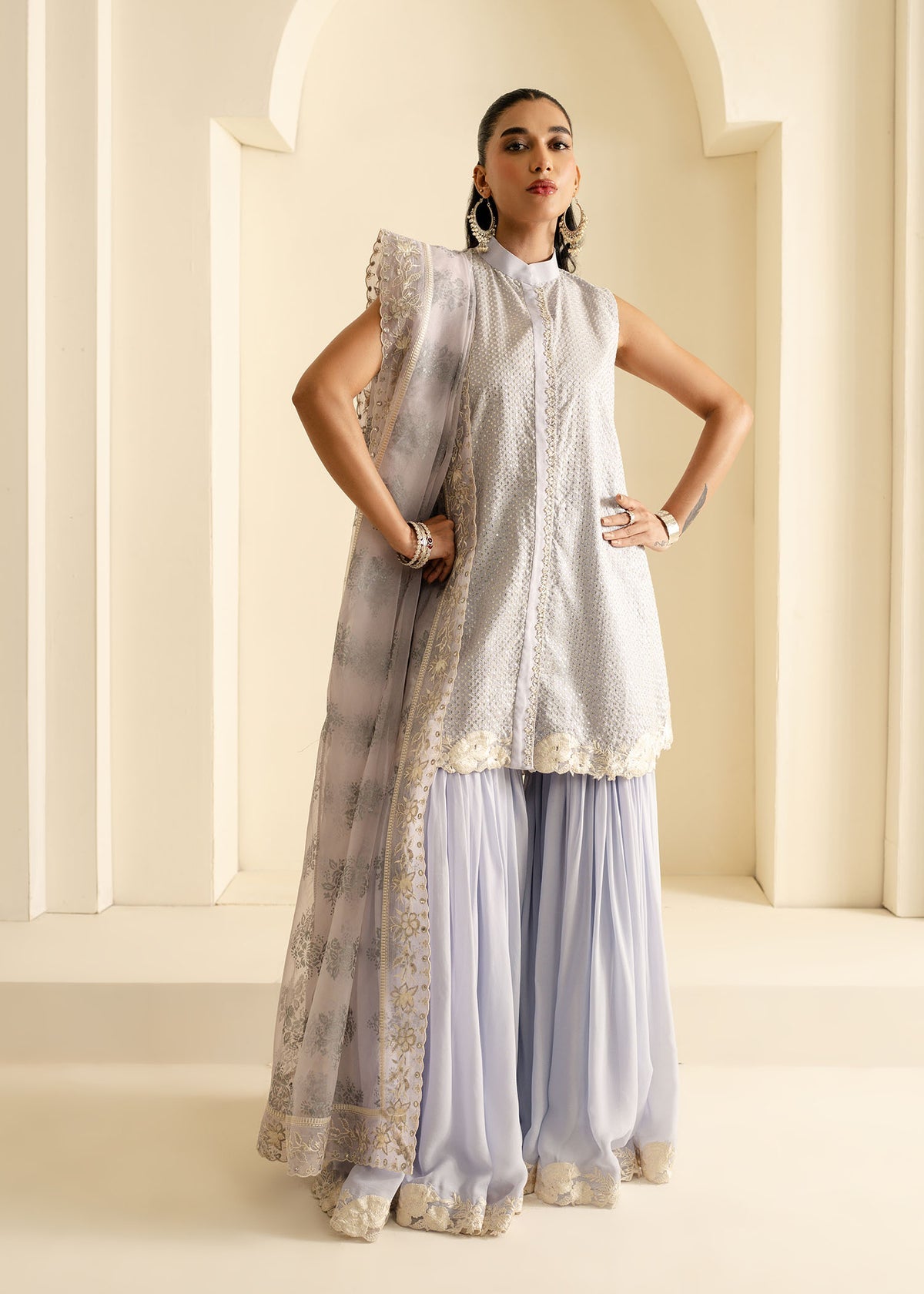Mahgul | Nooreh Luxe | Lavender Serenity -  Mahgul Ladies Clothes - Original Designer Dress - House of Maryam
