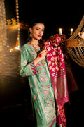AlKaram | Festive Summer 25 | FC-9D-25-Sage -  Alkaram Ladies Clothes -  House of Maryam