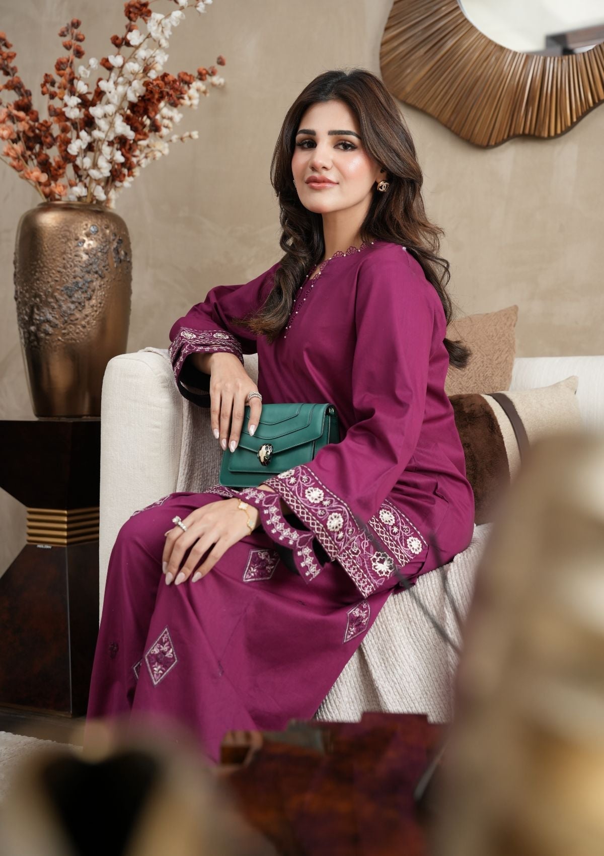 Faiza Faisal | FNF Cords Edit |VIOLET MIST, image 9