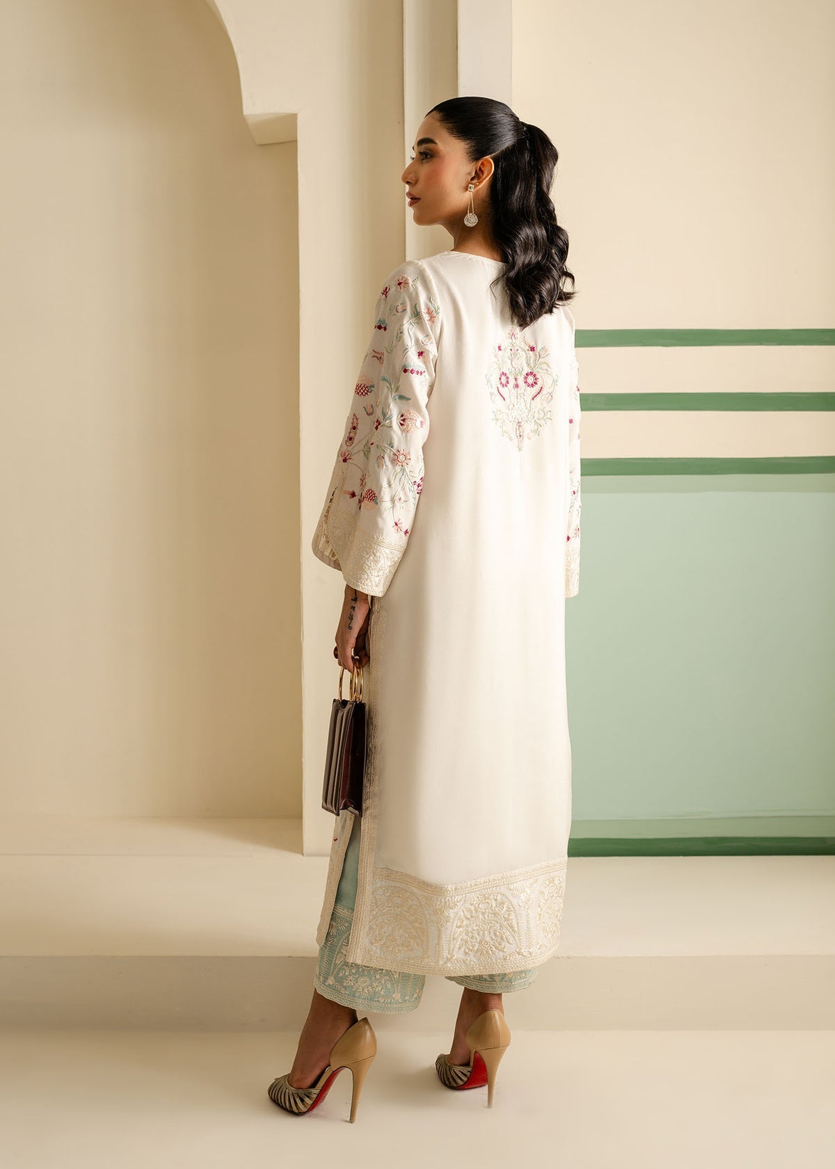 Mahgul | Nooreh Luxe | Garden Song -  Mahgul Ladies Clothes - Original Designer Dress - House of Maryam