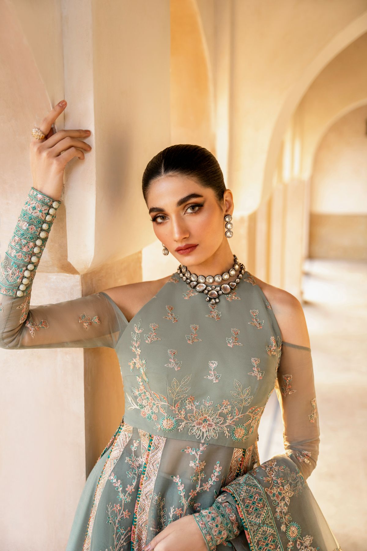 Inara | Aurelia Wedding Collection |Gossamer by Designer InaraClothing - House of Maryam - Pakistani Designer Ethnic Wear in {{ shop.shopifyCountryName }}