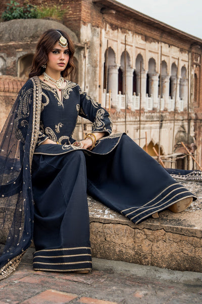 Charizma | Festive Pret | 3-PC Embroidered Raw Silk CMA-6-411