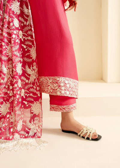 Mahgul | Nooreh Luxe | Coral Dusk -  Mahgul Ladies Clothes - Original Designer Dress - House of Maryam