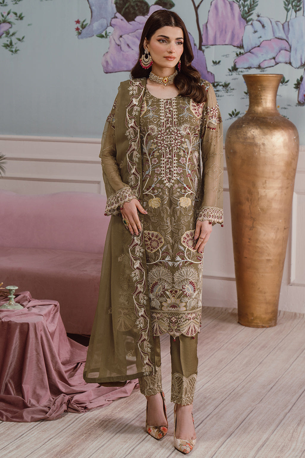 Ramsha | Ramsha Collection | F-2510 -  Ramsha Ladies Clothes - Original Designer Dress - House of Maryam