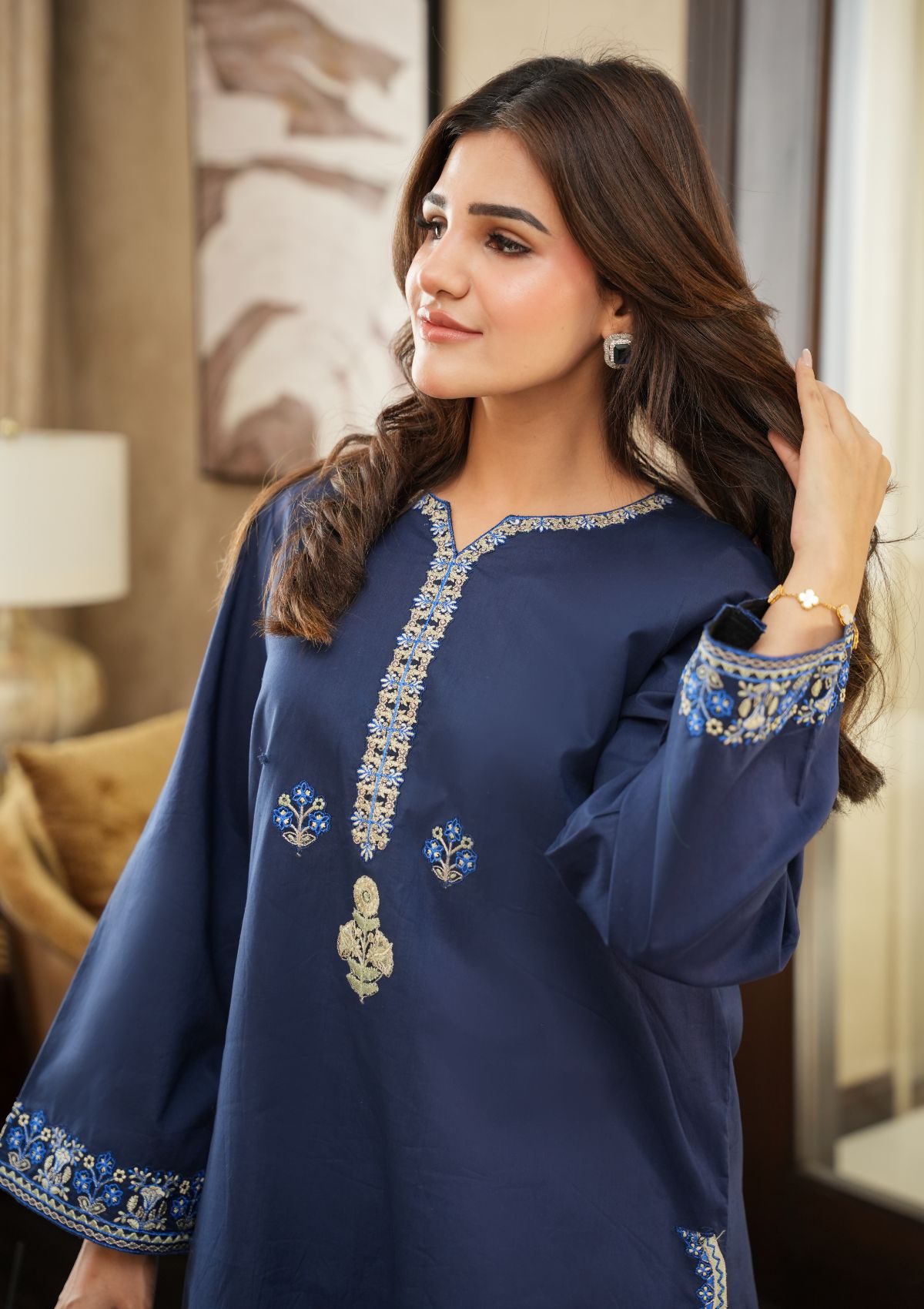 Faiza Faisal | FNF Cords Edit |NAVY SYMPHONY, image 9