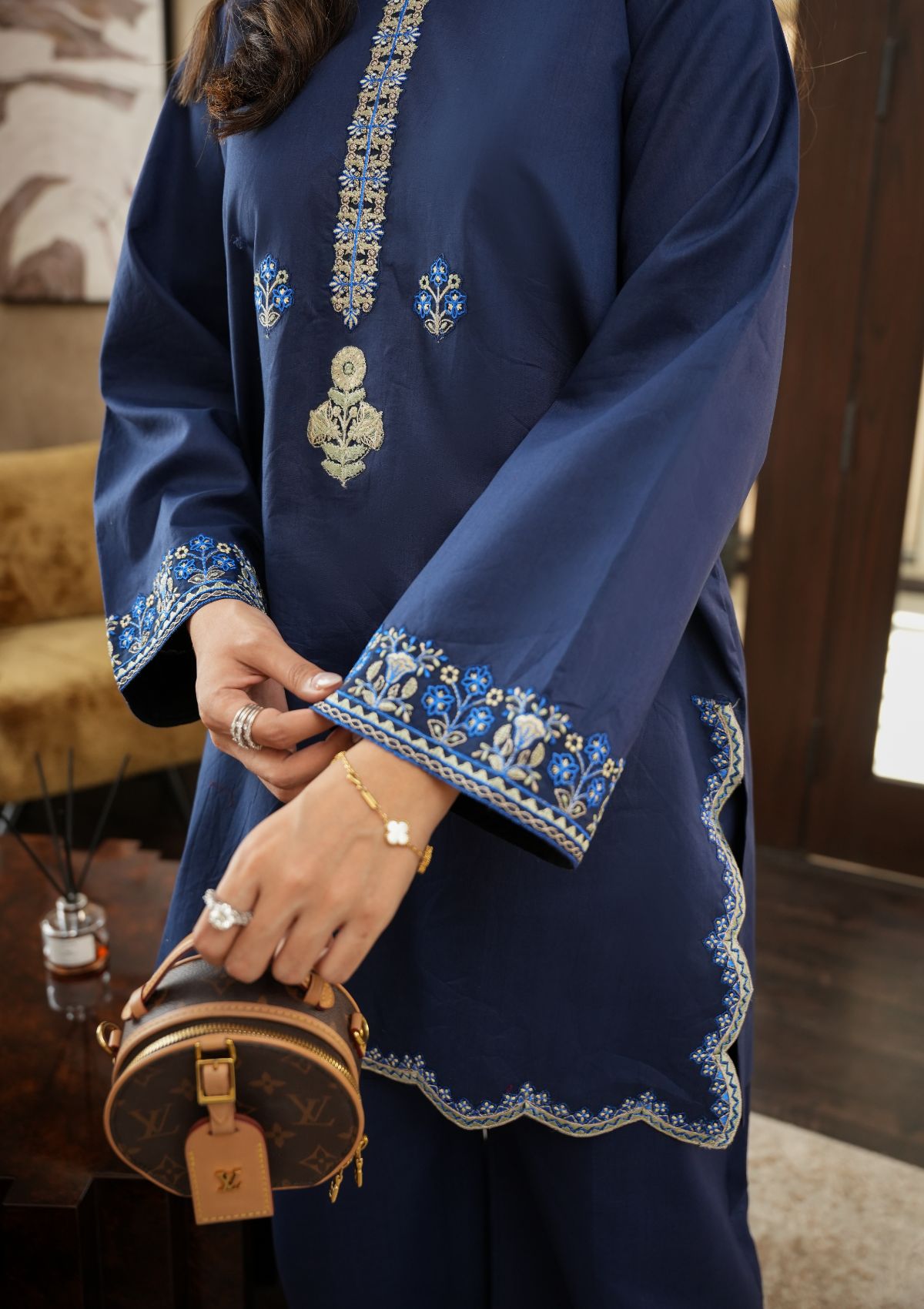 Faiza Faisal | FNF Cords Edit |NAVY SYMPHONY, image 7