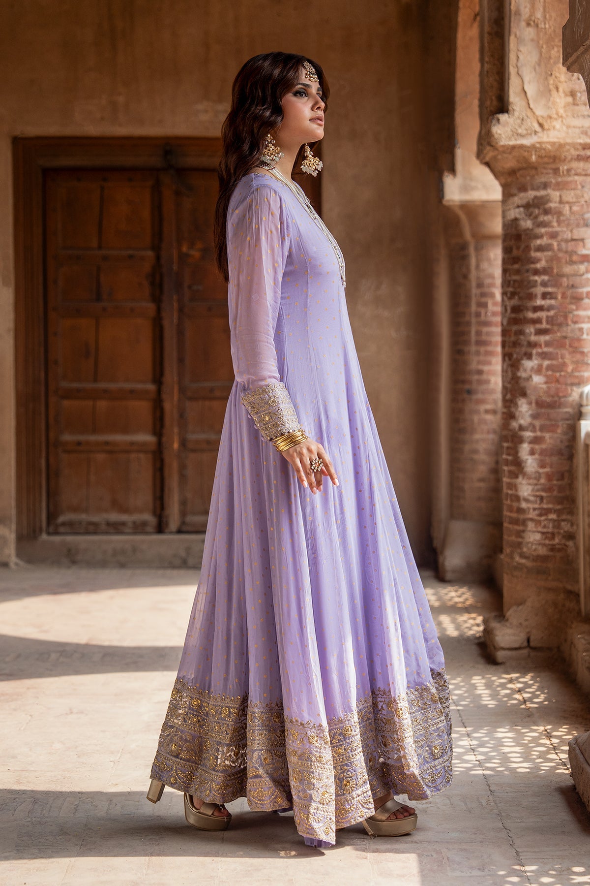 Charizma | Festive Pret | 3-PC Embroidered Chiffon CMA-6-428, image 3