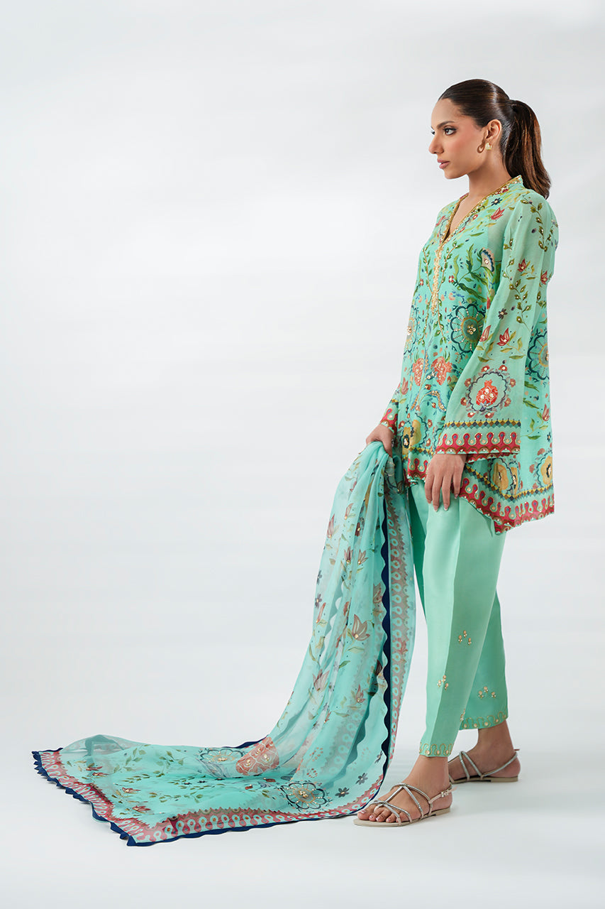 Sania Maskatiya | Fall Festive Glimmer | Este -  Sania Maskatiya Ladies Clothes - Original Designer Dress - House of Maryam