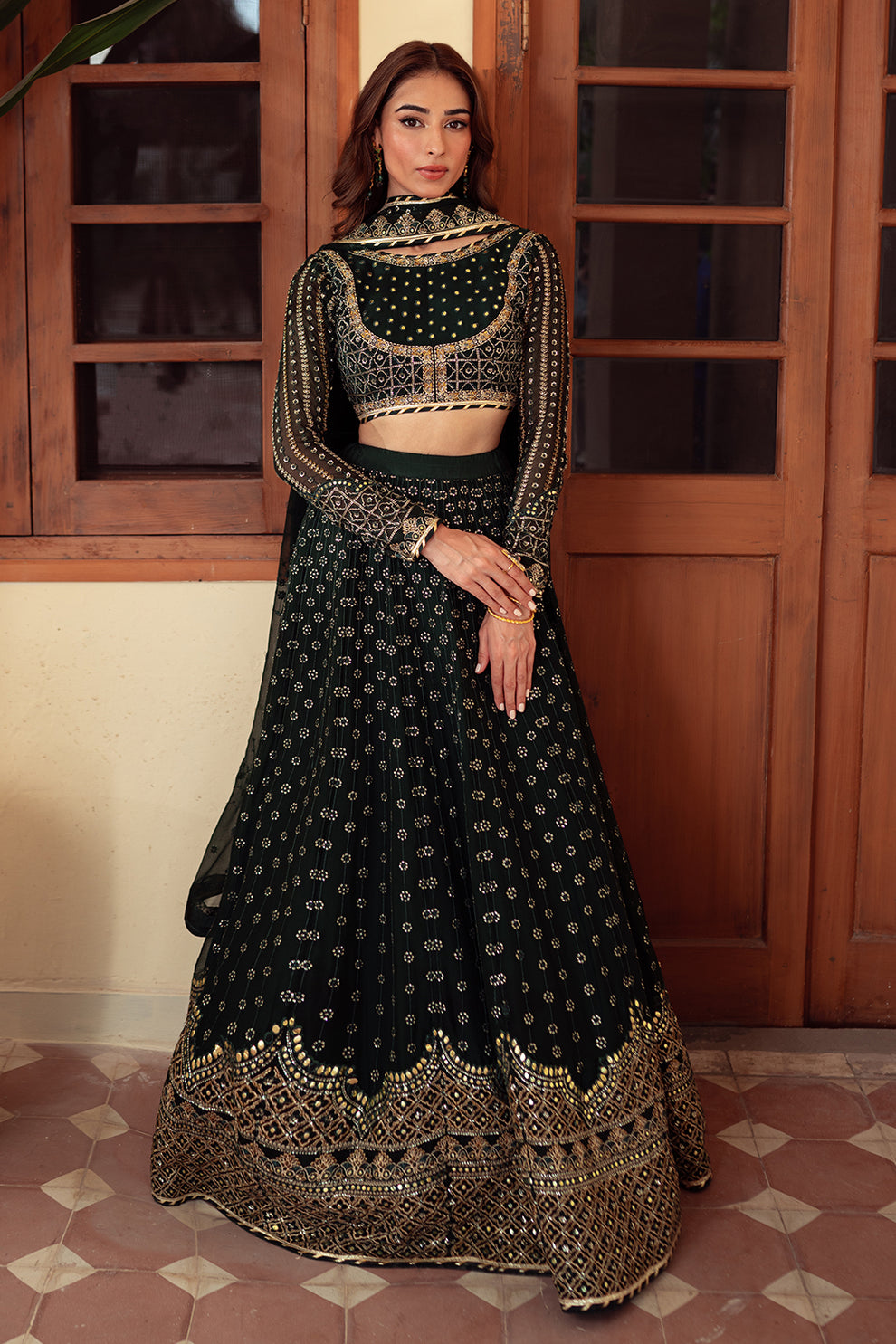 Neeshay | Dastaan Luxury Chiffon | Sheesh -  Neeshay Formal - Original Designer Dress - House of Maryam