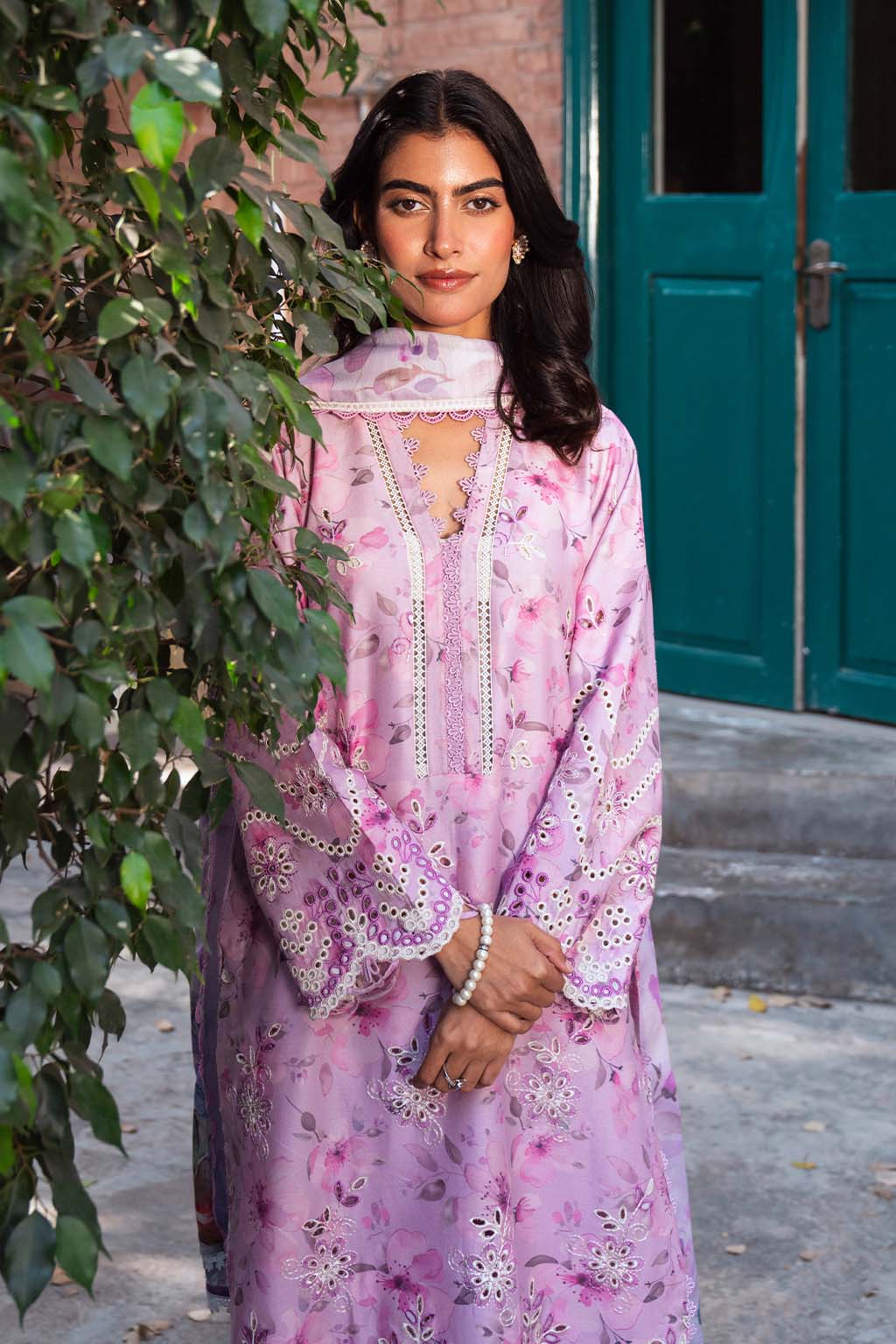 Neeshay | Summer Lines Printkari 25 | WISTERIA -  Neeshay Ladies Clothes - Original Designer Dress - House of Maryam