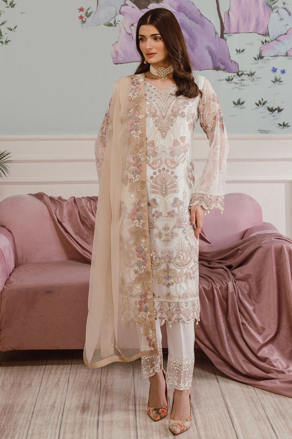 Ramsha | Ramsha Collection | F-2508 -  Ramsha Ladies Clothes - Original Designer Dress - House of Maryam