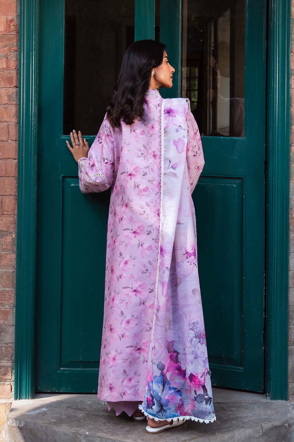 Neeshay | Summer Lines Printkari 25 | WISTERIA -  Neeshay Ladies Clothes - Original Designer Dress - House of Maryam