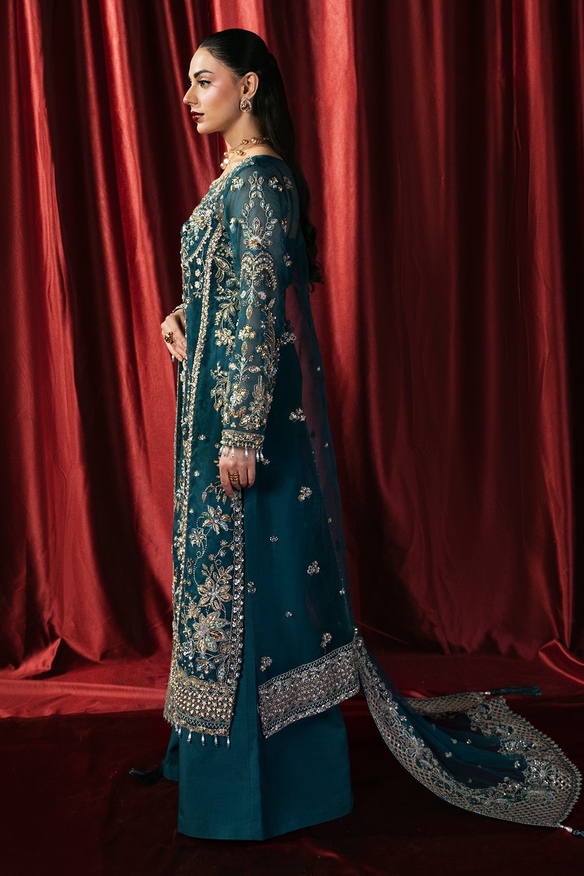 Mina Kashif | Kahani Formals | Arshia -  Mina Kashif Ladies Clothes - Original Designer Dress - House of Maryam
