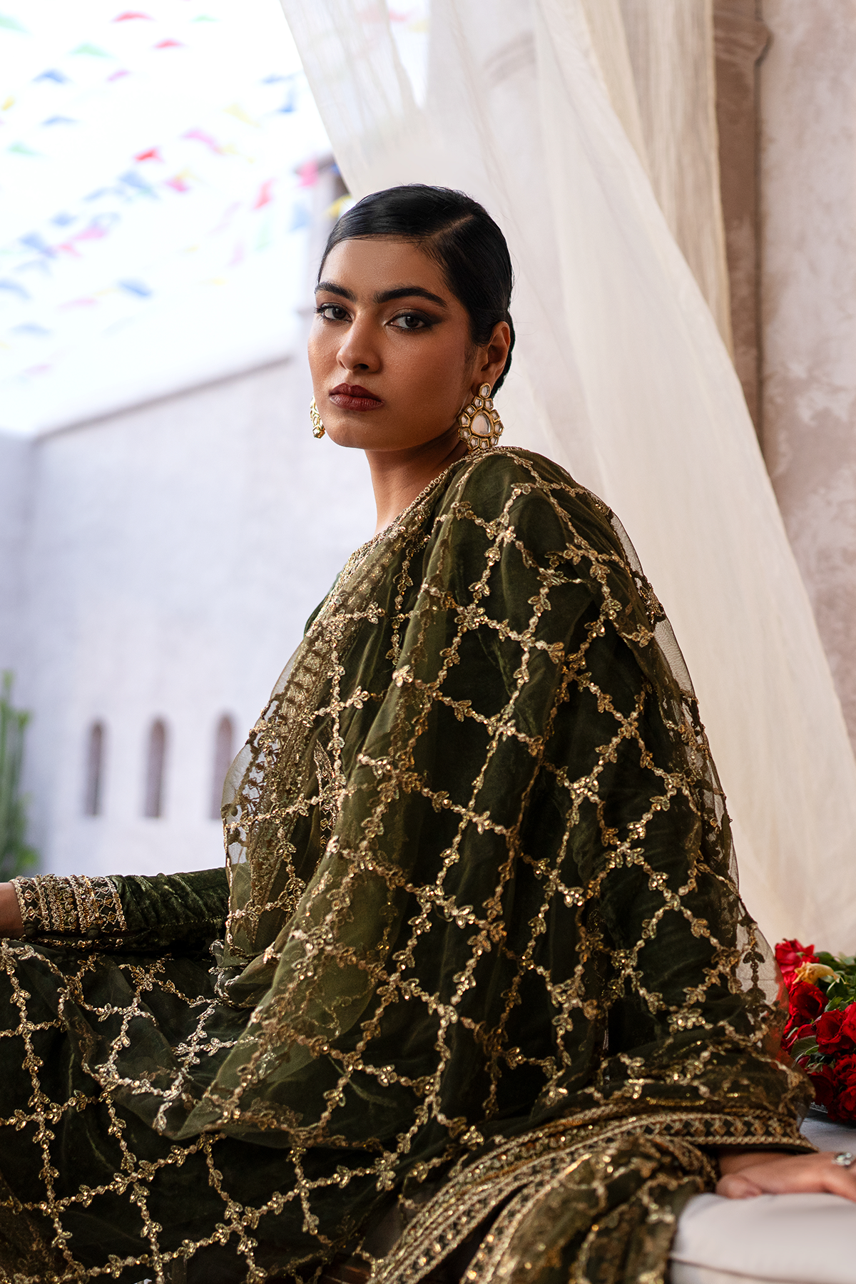 Erum Khan | Sakhiyan Formals | HENA by Designer Erum Khan - House of Maryam - Pakistani Designer Ethnic Wear in {{ shop.shopifyCountryName }}