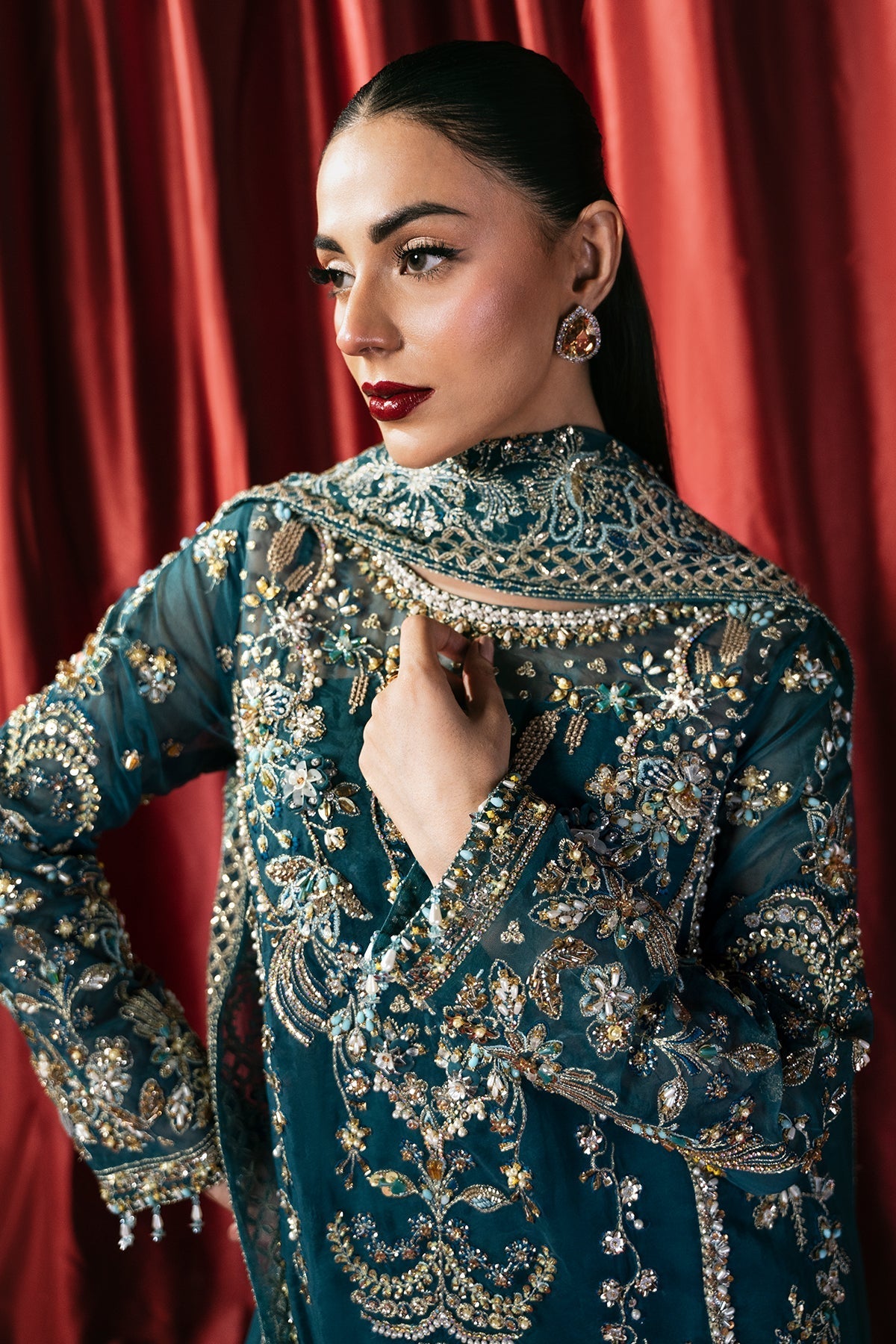 Mina Kashif | Kahani Formals | Arshia -  Mina Kashif Ladies Clothes - Original Designer Dress - House of Maryam