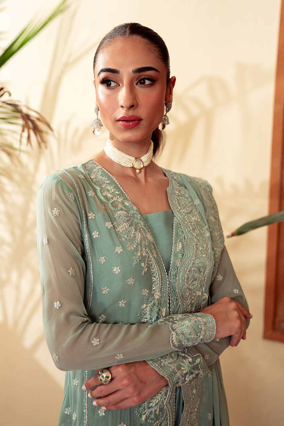 Neeshay | Dastaan Luxury Chiffon | Heer -  Neeshay Formal - Original Designer Dress - House of Maryam