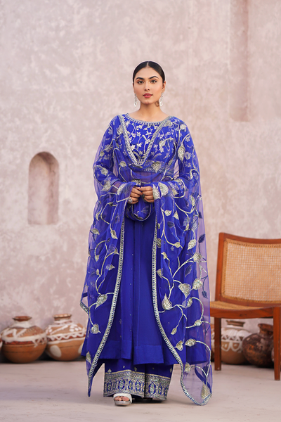 Erum Khan | Sakhiyan Formals | NARGIS -  Erum Khan Formal - Original Designer Dress - House of Maryam