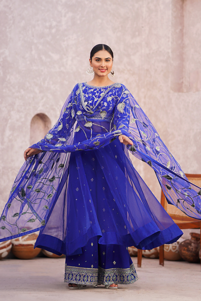 Erum Khan | Sakhiyan Formals | NARGIS -  Erum Khan Formal - Original Designer Dress - House of Maryam