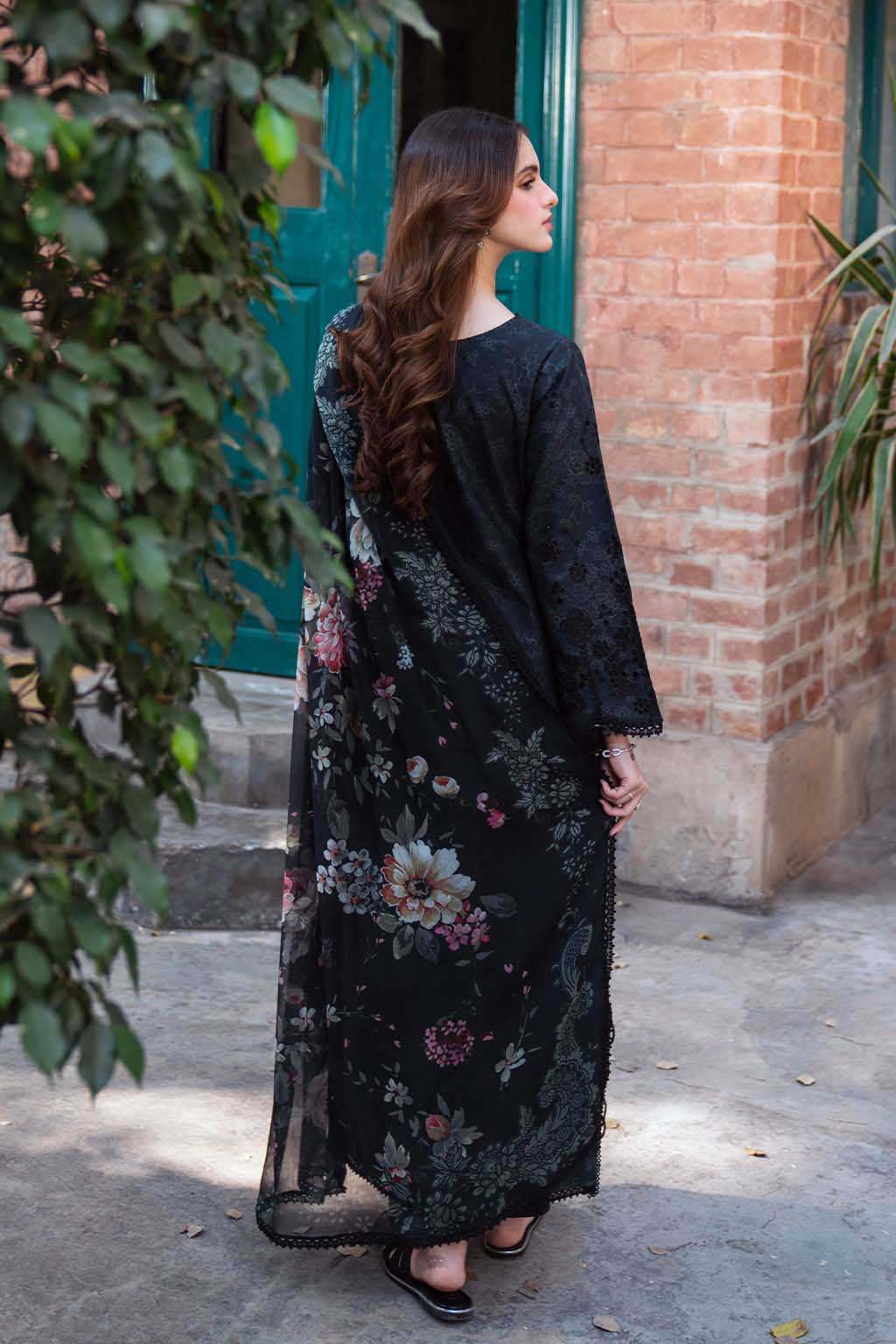 Neeshay | Summer Lines Printkari 25 | OBSIDIAN -  Neeshay Ladies Clothes - Original Designer Dress - House of Maryam