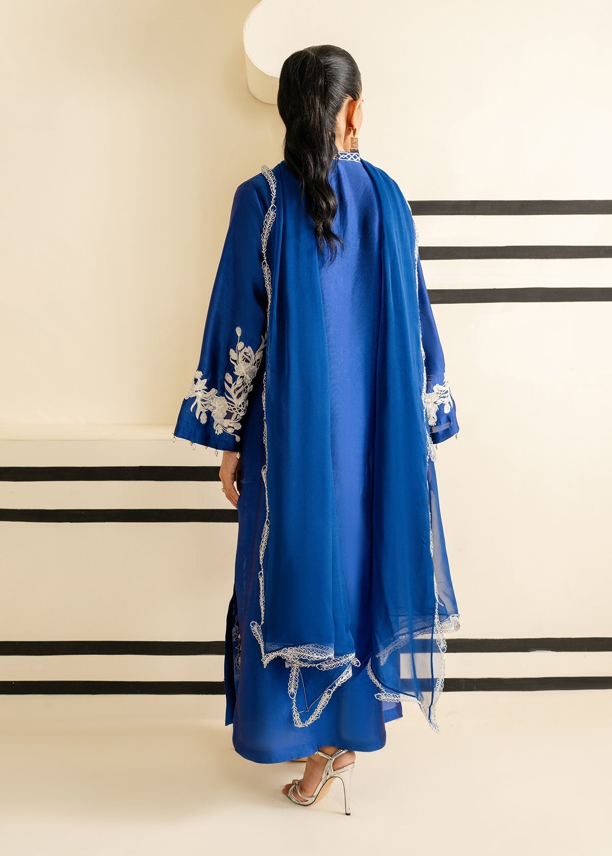 Mahgul | Nooreh Luxe | Sapphire Vine -  Mahgul Ladies Clothes - Original Designer Dress - House of Maryam