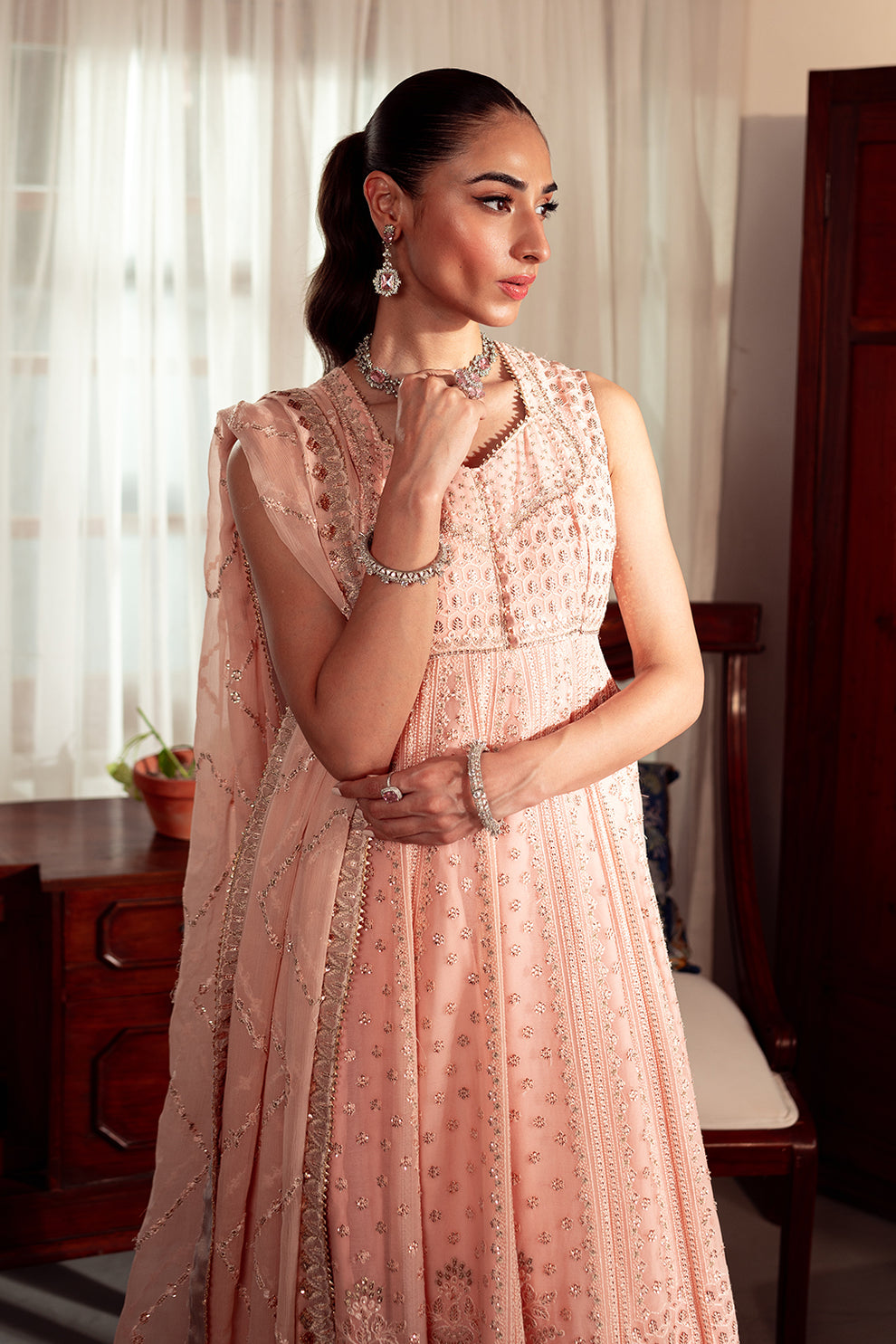 Neeshay | Dastaan Luxury Chiffon | Mehrbano -  Neeshay Formal - Original Designer Dress - House of Maryam