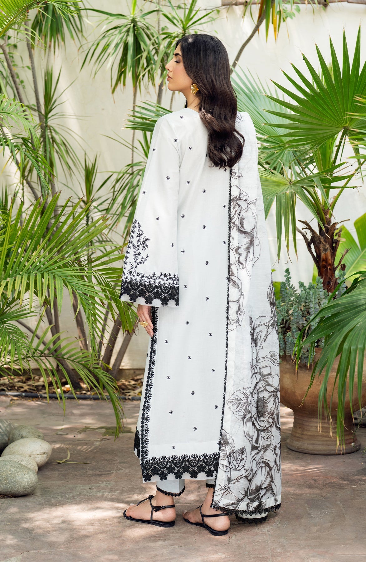 Zarif | Nura Textured Lawn 25 | REEHA -  Zarif Ladies Clothes - Original Designer Dress - House of Maryam