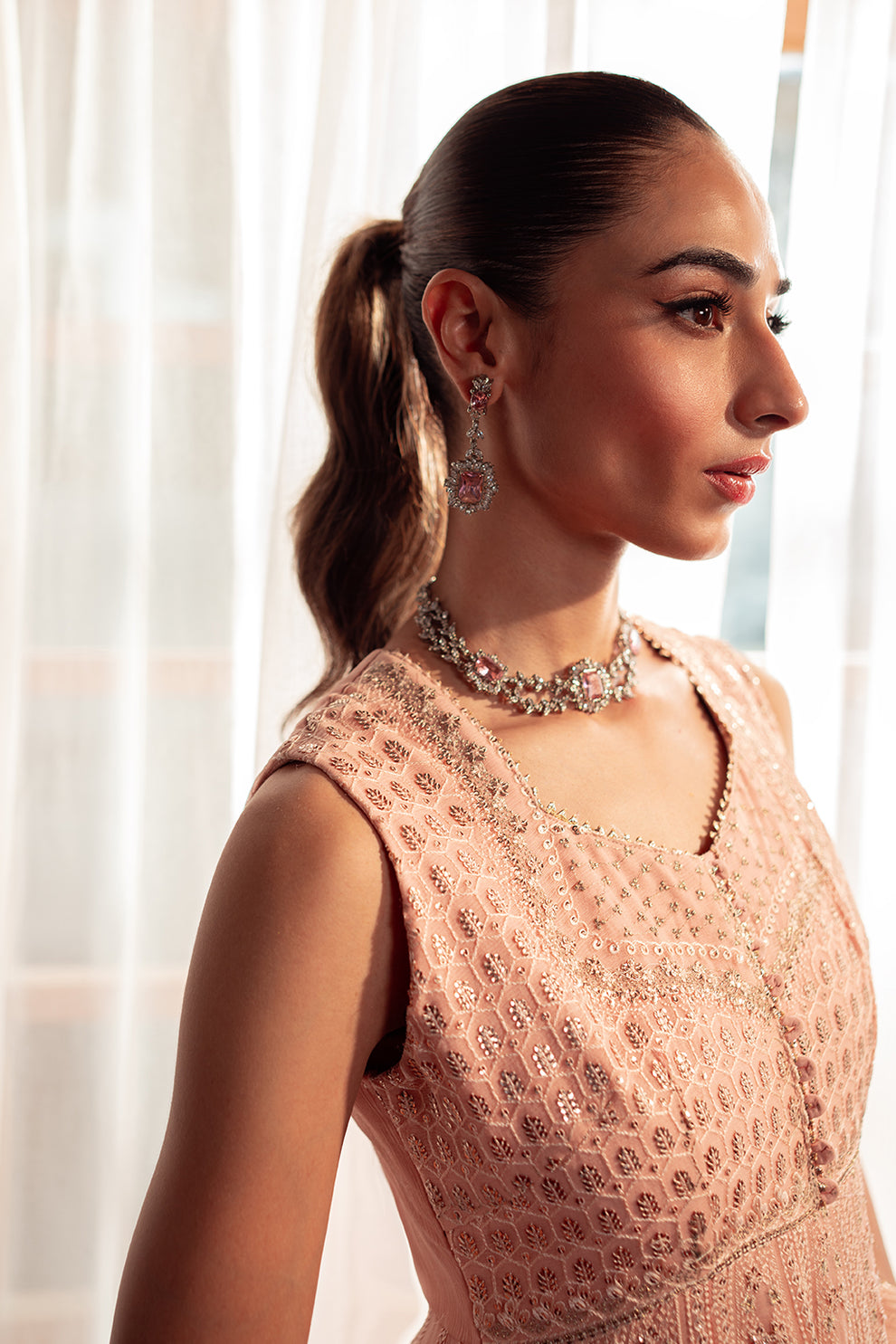 Neeshay | Dastaan Luxury Chiffon | Mehrbano -  Neeshay Formal - Original Designer Dress - House of Maryam