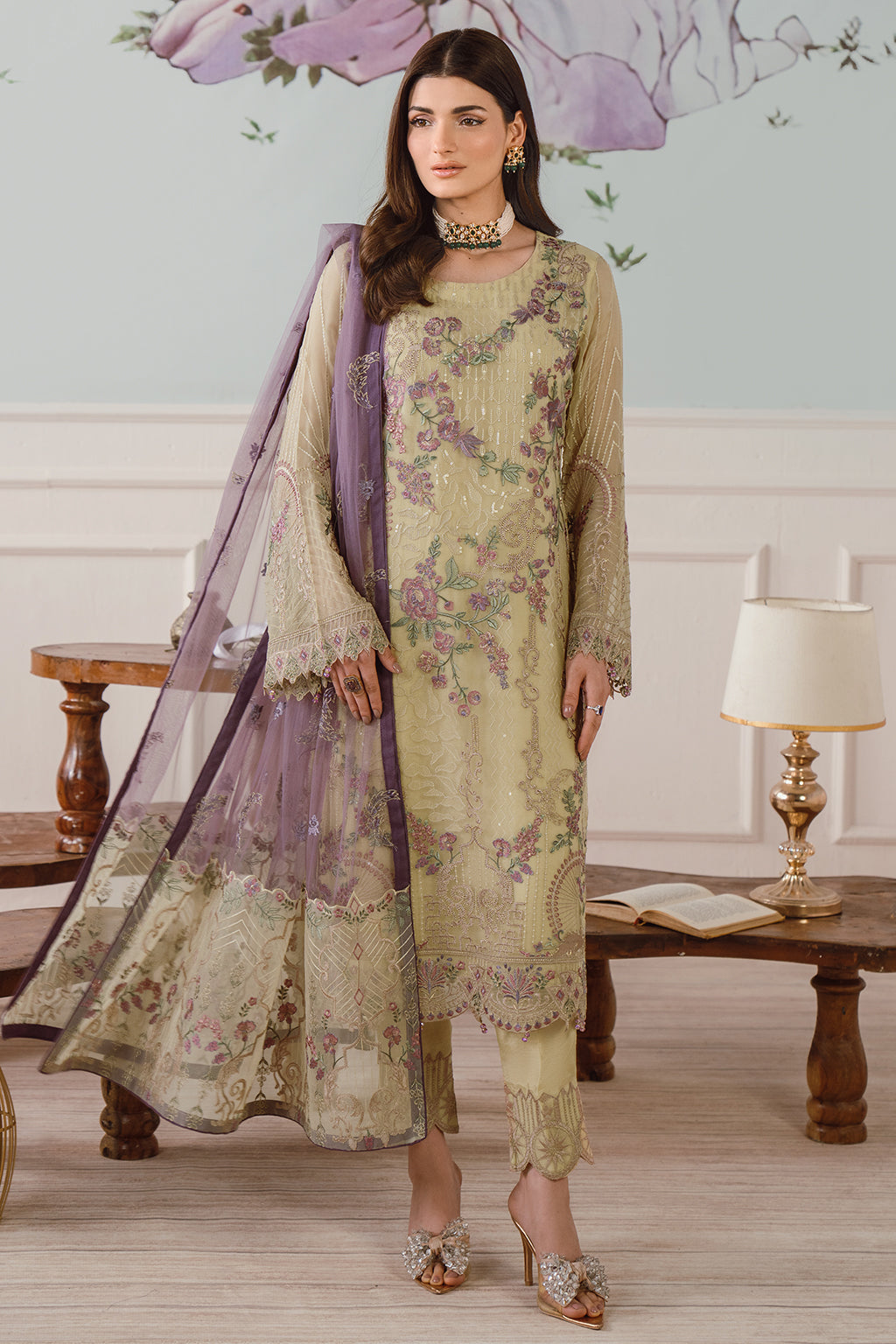 Ramsha | Ramsha Collection | F-2512 -  Ramsha Ladies Clothes - Original Designer Dress - House of Maryam