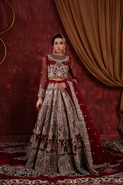 House of Nawab | Luxury Formals | ROWAN-A by Designer House of Nawab - House of Maryam - Pakistani Designer Ethnic Wear in {{ shop.shopifyCountryName }}