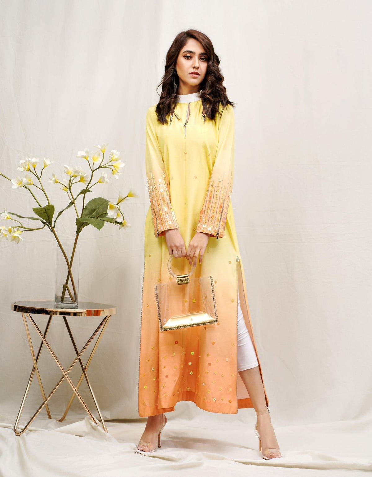 Hana | Rococo Ready to Wear | Tuscan Sunset- (ROCOB- 03) -  Hana Ladies Clothes - Original Designer Dress - House of Maryam