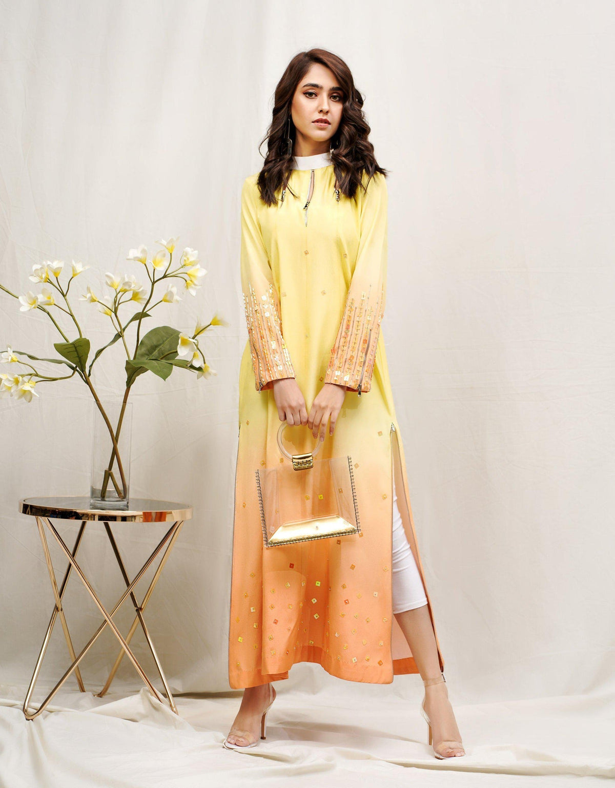 Hana | Rococo Ready to Wear | Tuscan Sunset- (ROCOB- 03) -  Hana Ladies Clothes - Original Designer Dress - House of Maryam