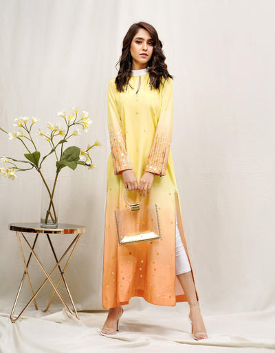 Hana | Rococo Ready to Wear | Tuscan Sunset- (ROCOB- 03) -  Hana Ladies Clothes - Original Designer Dress - House of Maryam