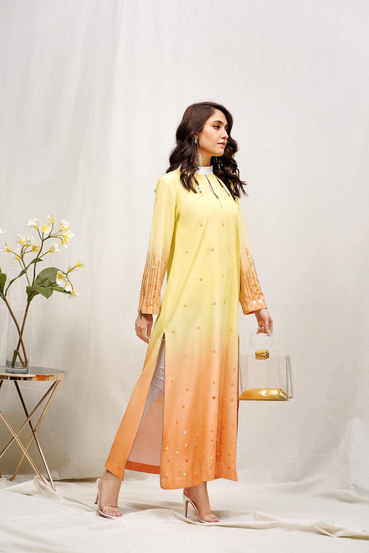 Hana | Rococo Ready to Wear | Tuscan Sunset- (ROCOB- 03) -  Hana Ladies Clothes - Original Designer Dress - House of Maryam
